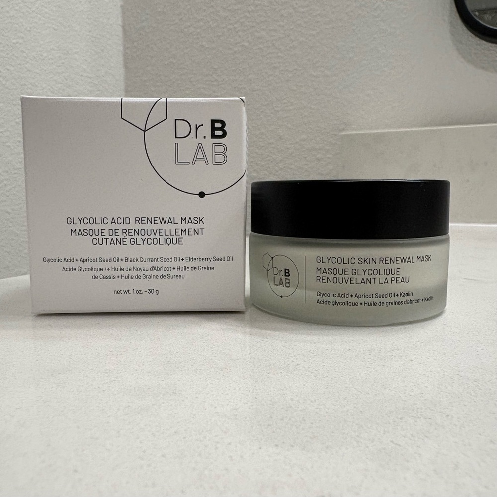 Dr. B Lab Glycolic Acid Renewal Mask BRAND NEW!